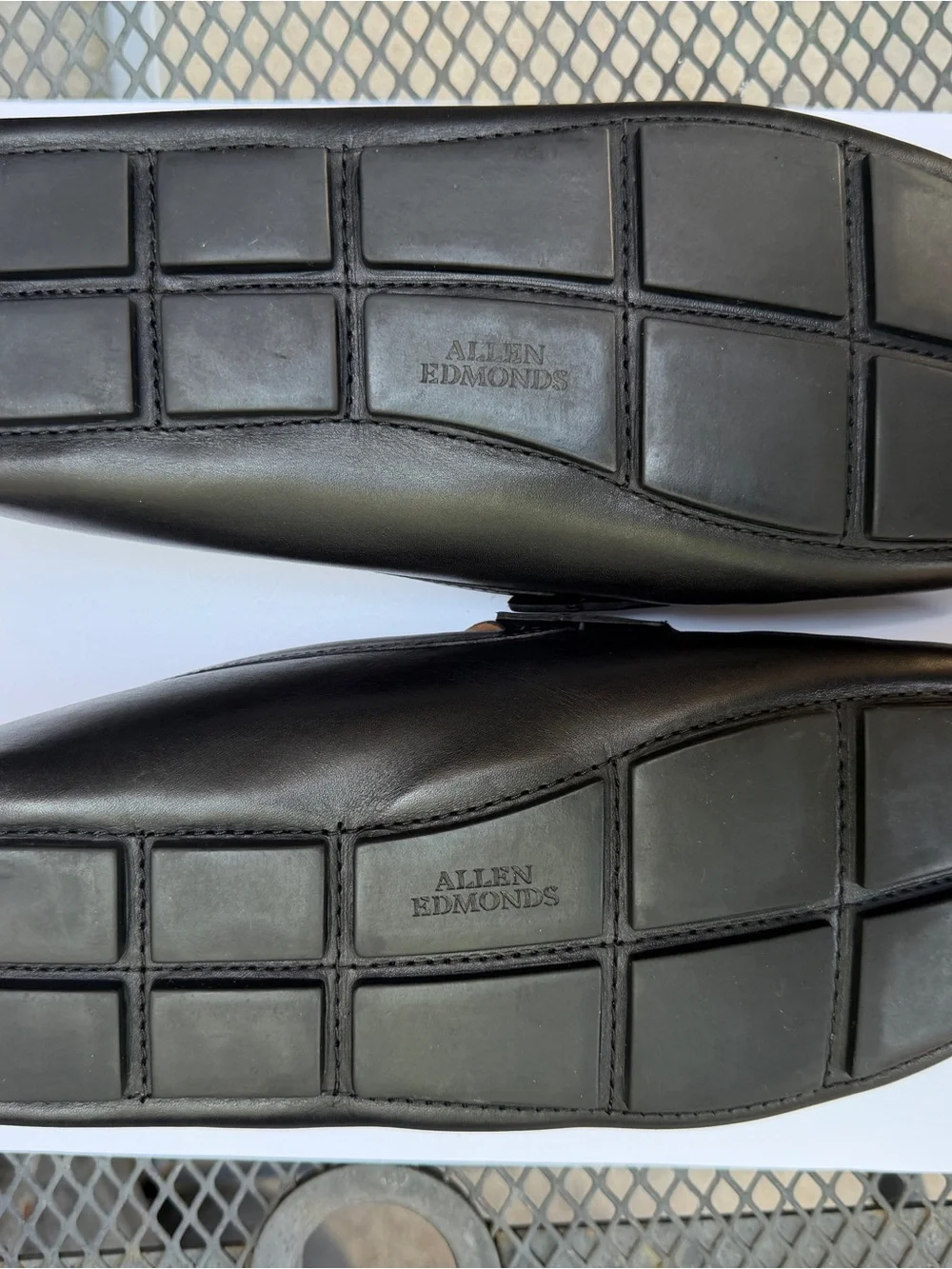 Allen Edmonds Lewis Leather Penny Driving Loafers Dark Brown Men's Size 12 D